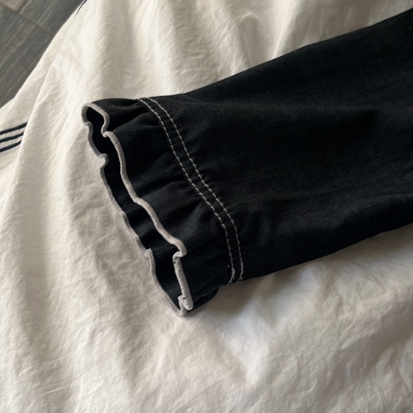 Ruffle soft jean jacket - Picture 2 of 4